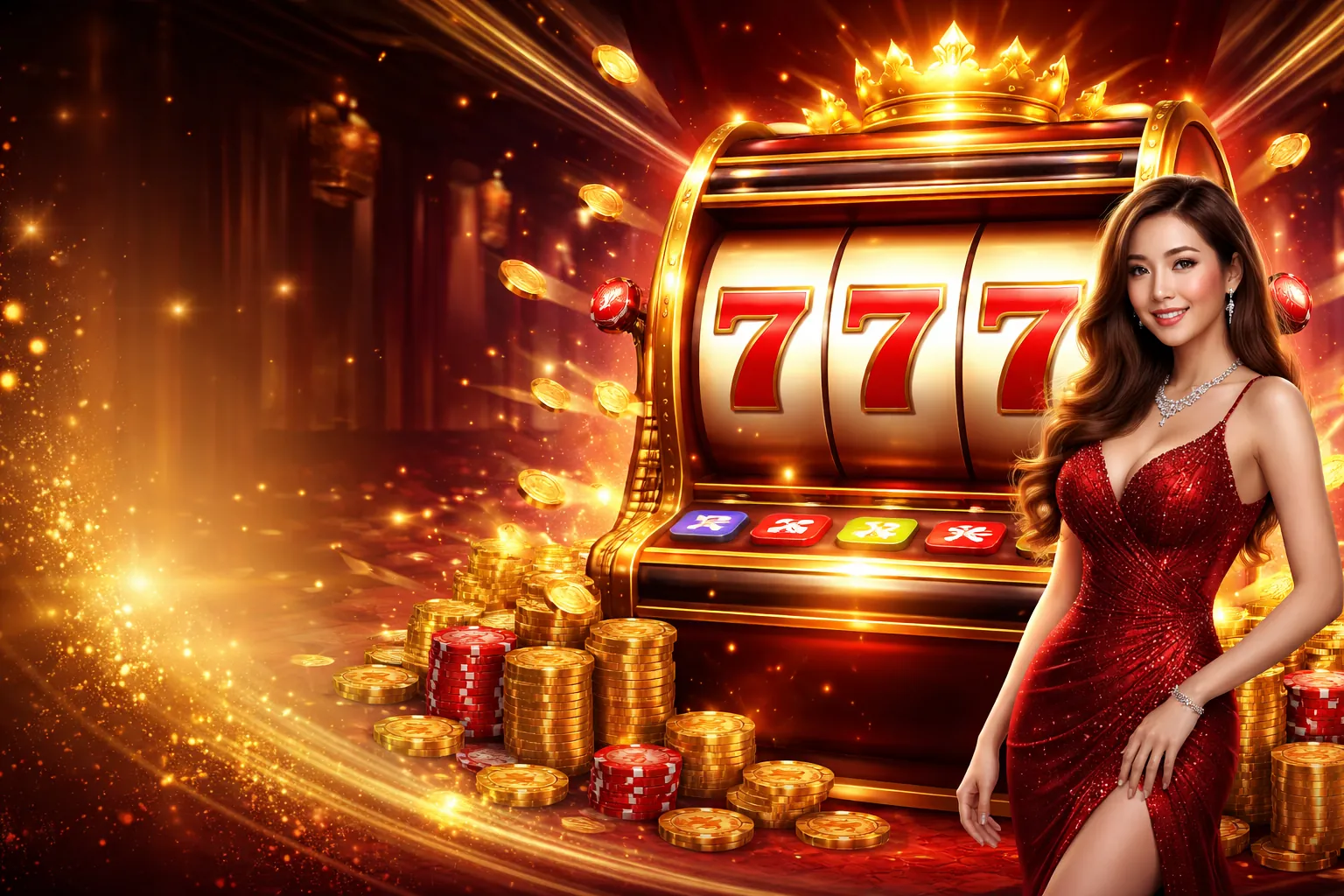 Máy đánh bạc trực tuyến sôi động tại jun888 cổng game chính thức